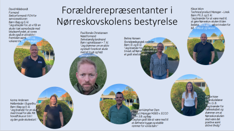 Forældrerepræsentanter i skolebestyrelsen